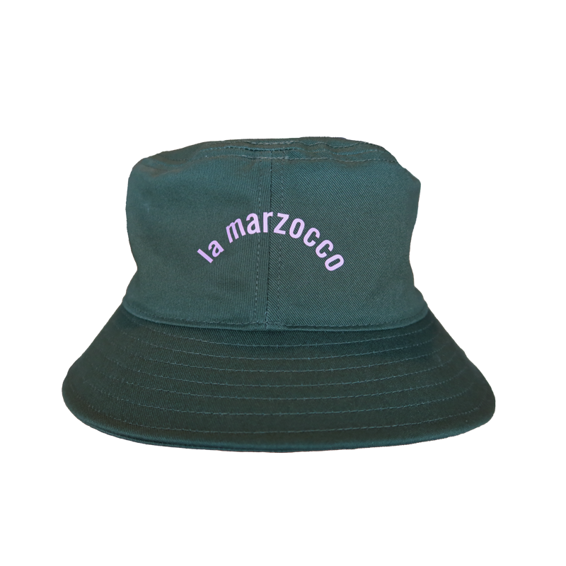 Green La Marzocco Bucket Hat - back