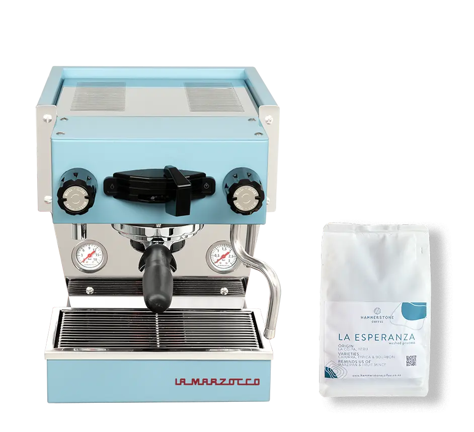 Linea Micra and hammerstone coffee