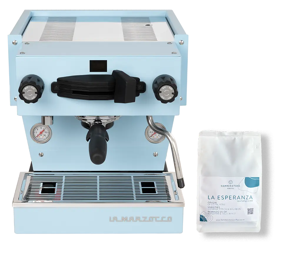 linea mini and hammerstone coffee