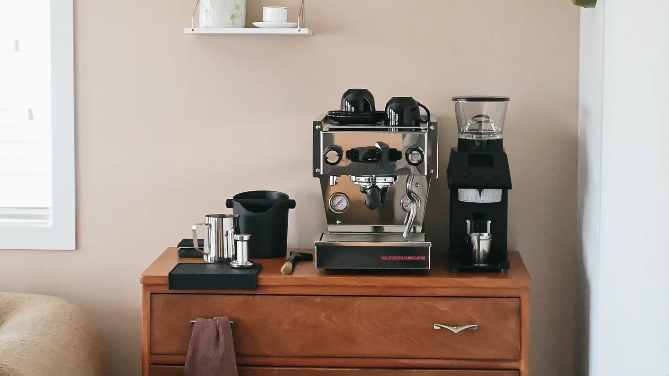 Midwinter barista setup
