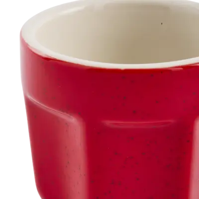 speckle detail POLSPOTTEN red