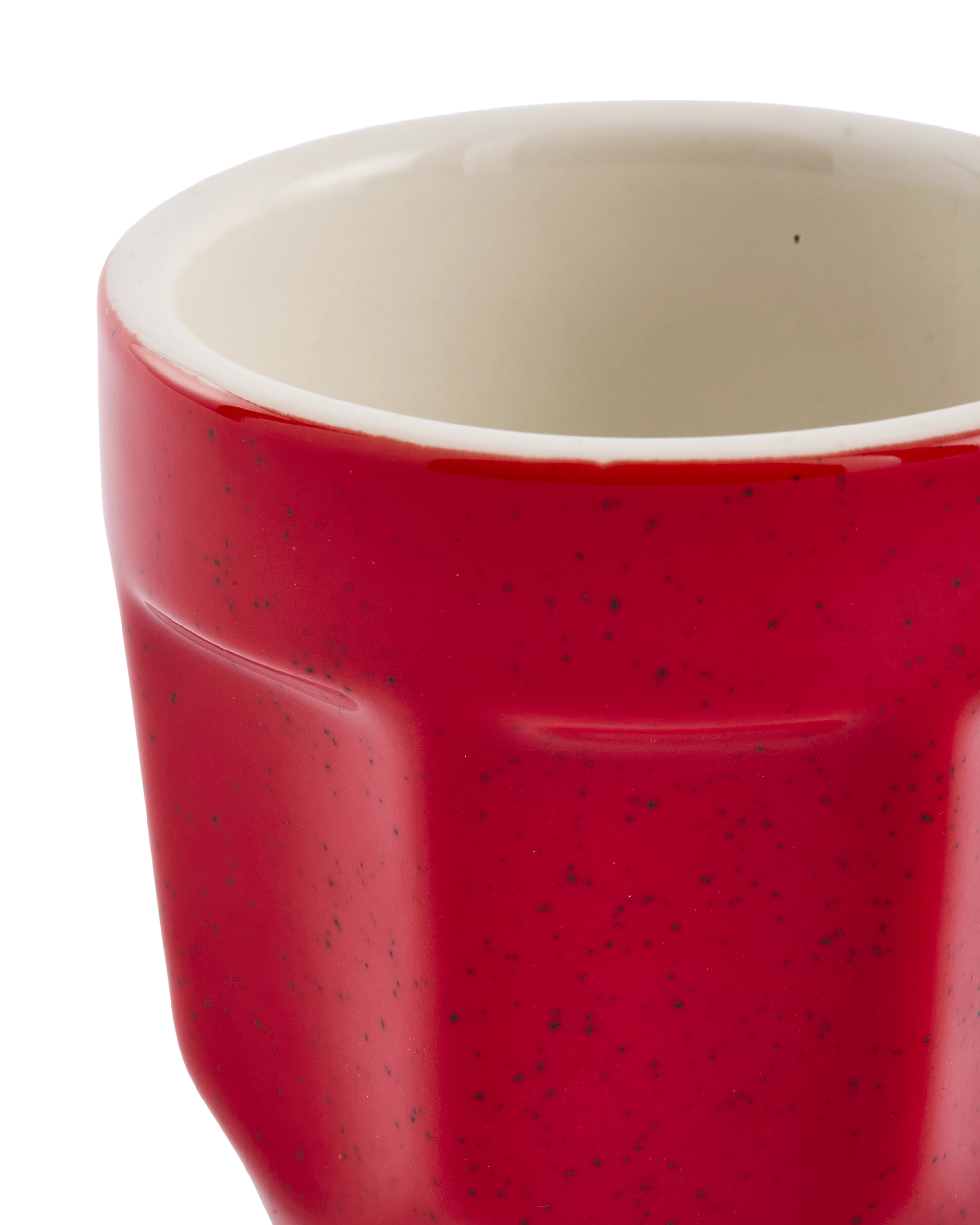 speckle detail POLSPOTTEN red