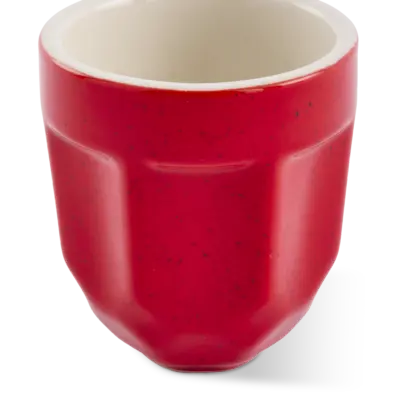 red POLSPOTTEN espresso cup
