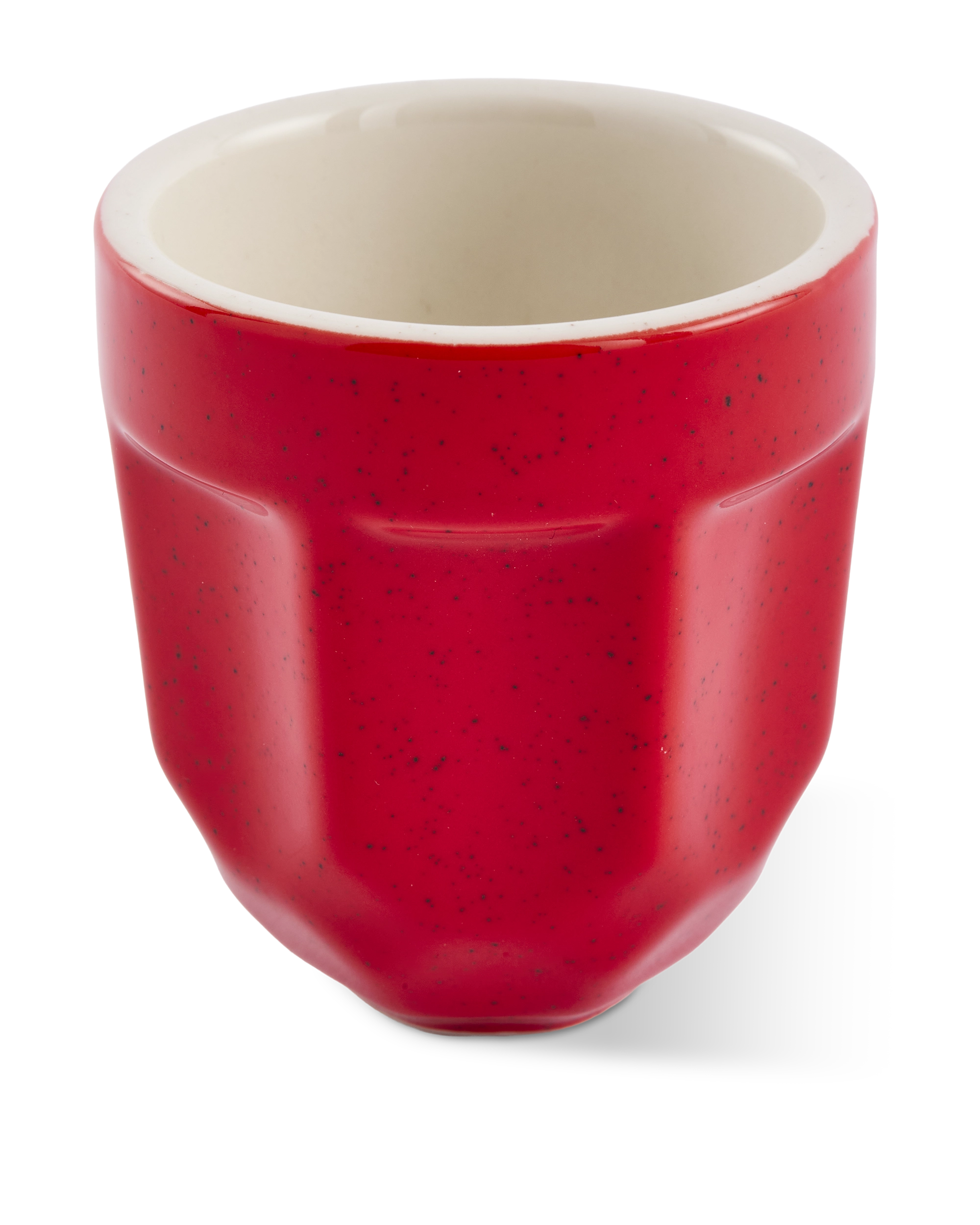 red POLSPOTTEN espresso cup