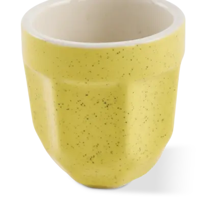 yellow POLSPOTTEN espresso cup