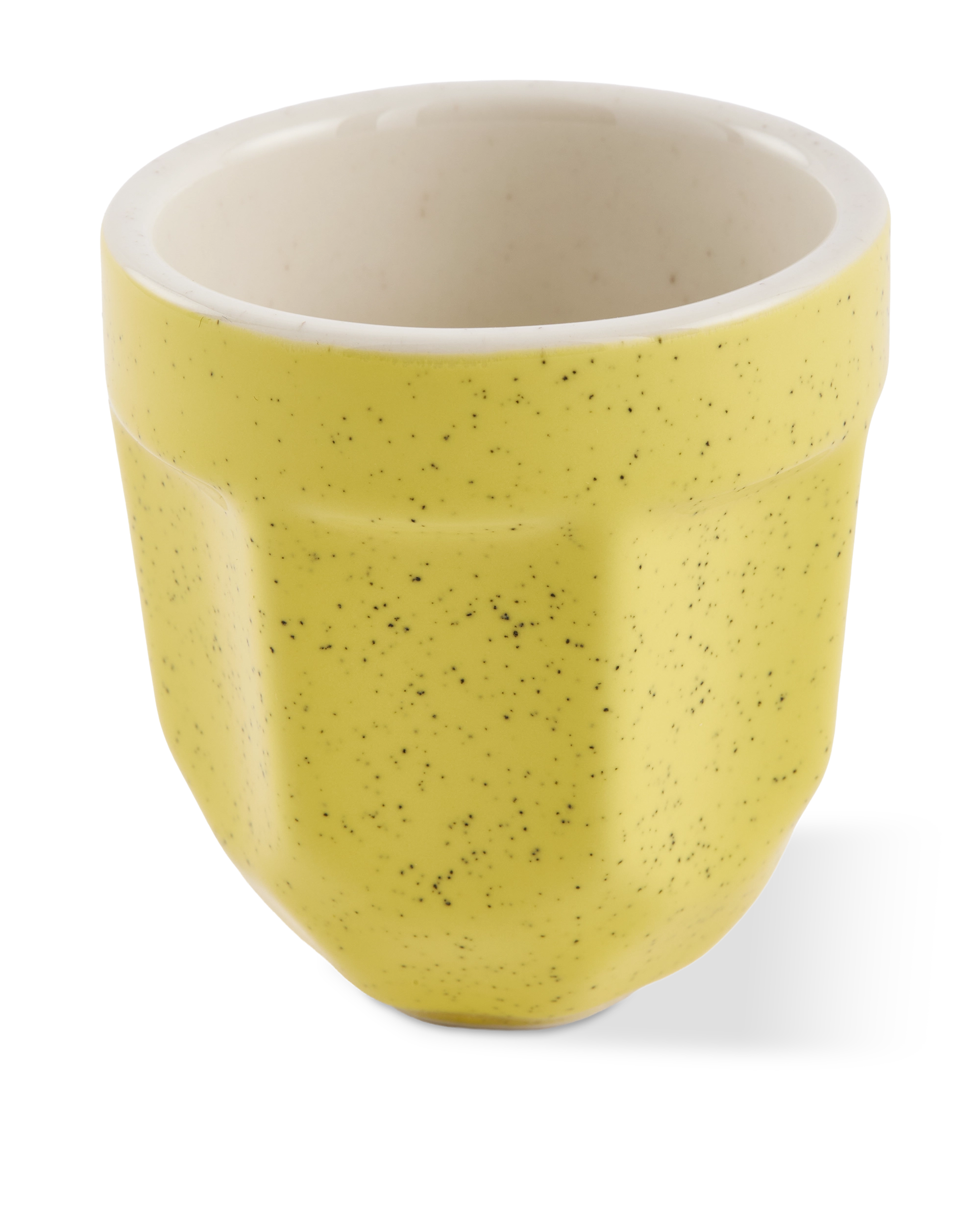 yellow POLSPOTTEN espresso cup
